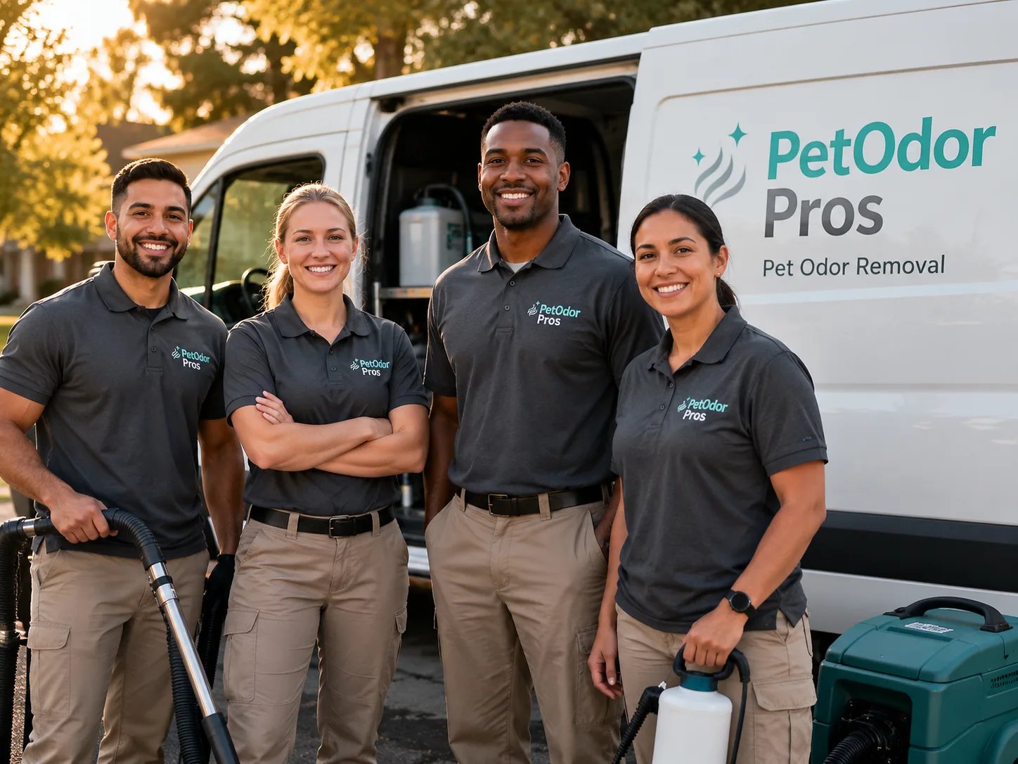 Pet Odor Removal team serving Helena, AR